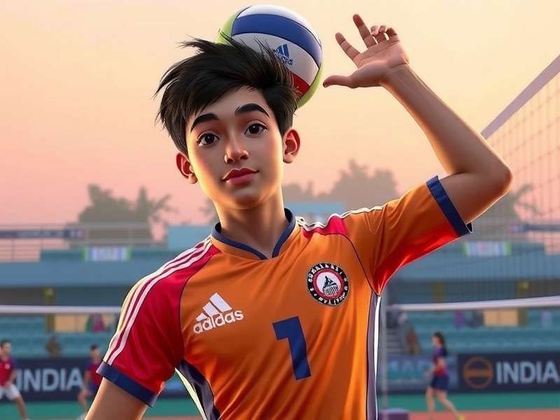 India Volley Prodigy - The Ultimate Volleyball Experience India Volley Prodigy Game Cover